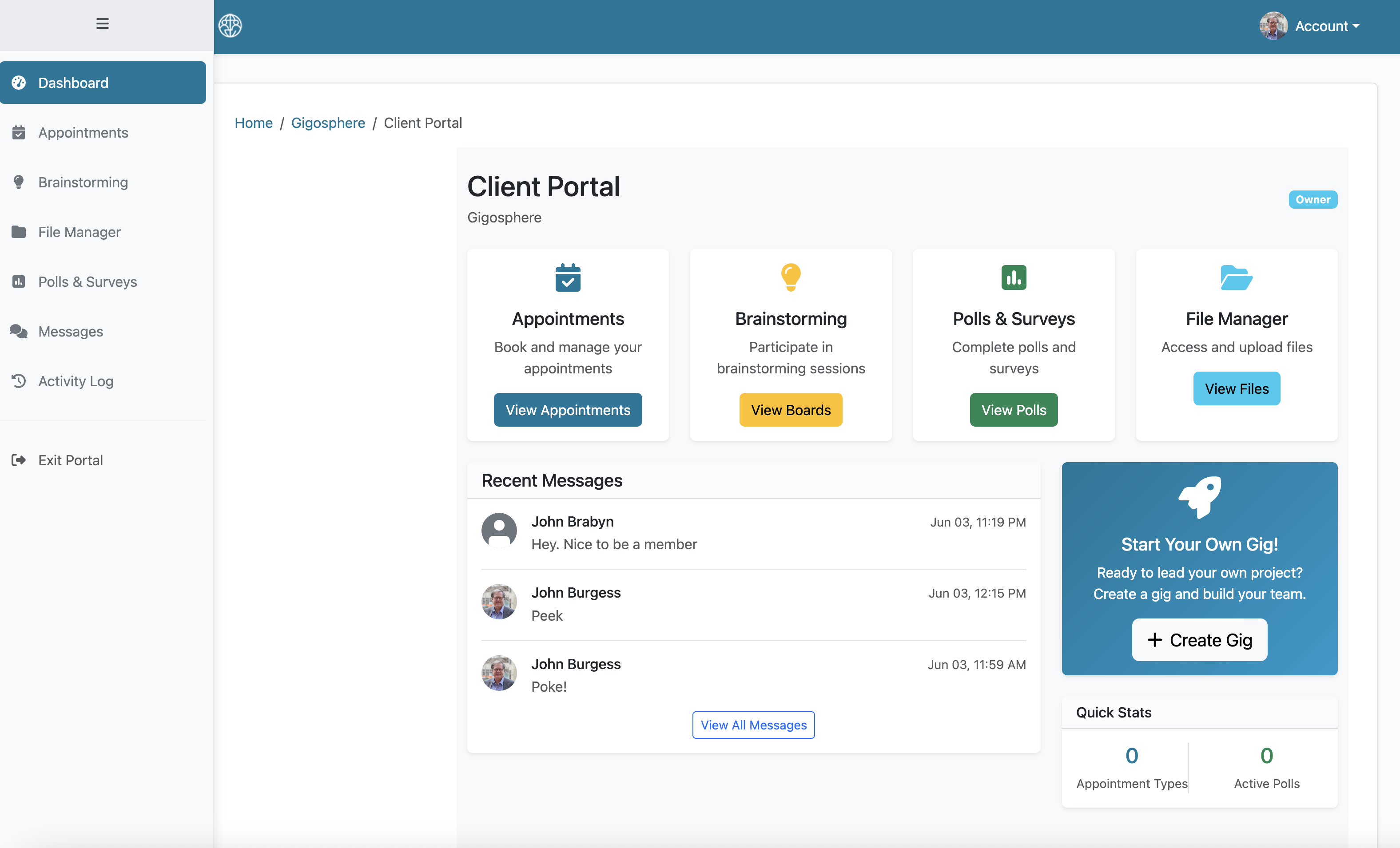 Client Portal